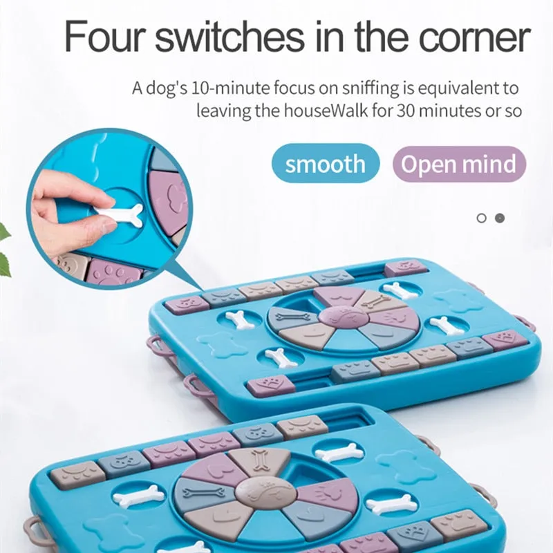 AiroPaws: Interactive Dog Puzzle Toys for Training, IQ Boost, and Endless Fun with Squeaky Surprises!