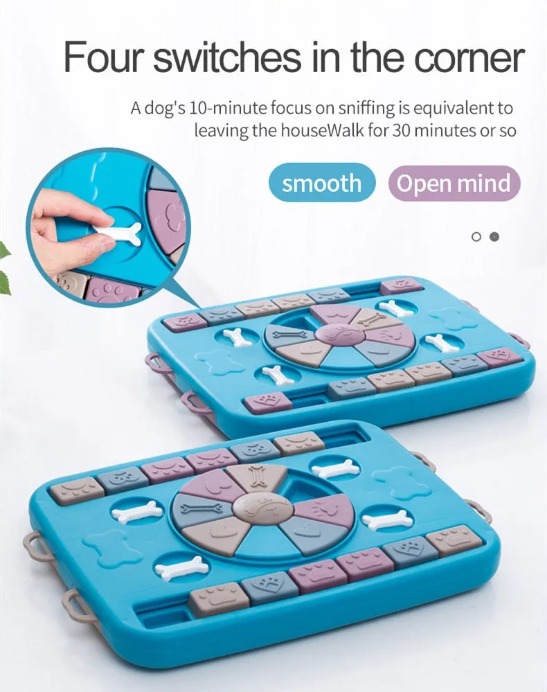 AiroPaws: Interactive Dog Puzzle Toys for Training, IQ Boost, and Endless Fun with Squeaky Surprises!