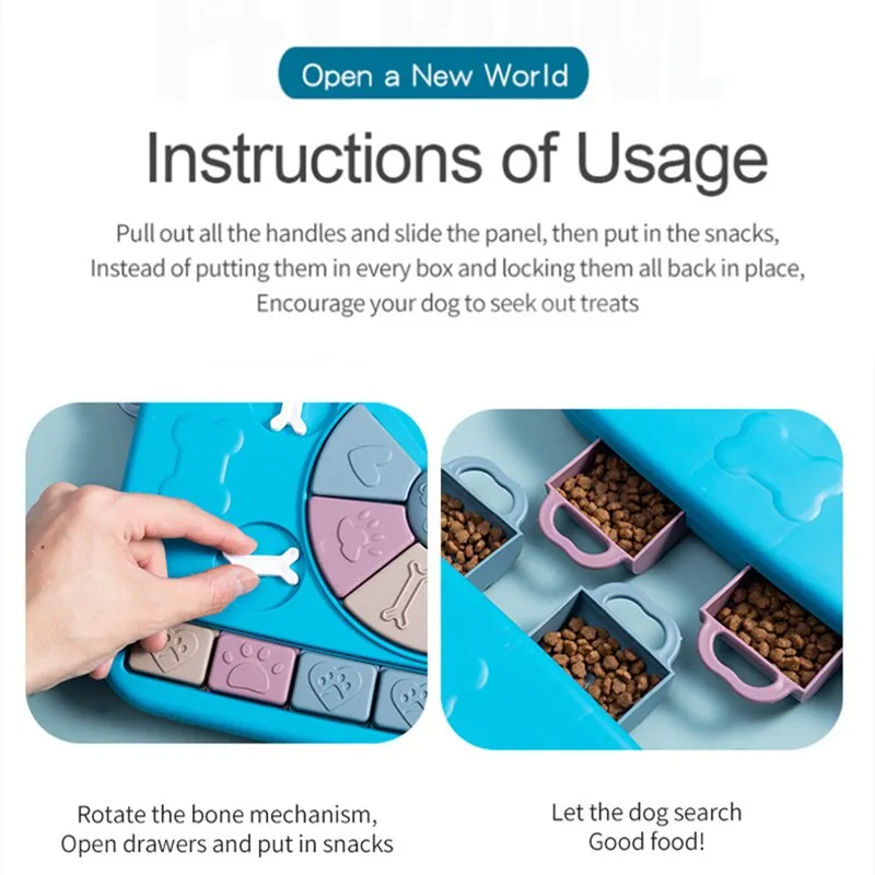 AiroPaws: Interactive Dog Puzzle Toys for Training, IQ Boost, and Endless Fun with Squeaky Surprises!