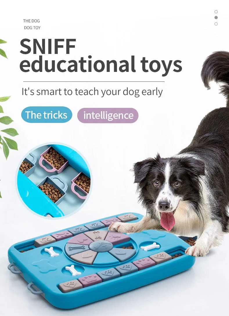 AiroPaws: Interactive Dog Puzzle Toys for Training, IQ Boost, and Endless Fun with Squeaky Surprises!
