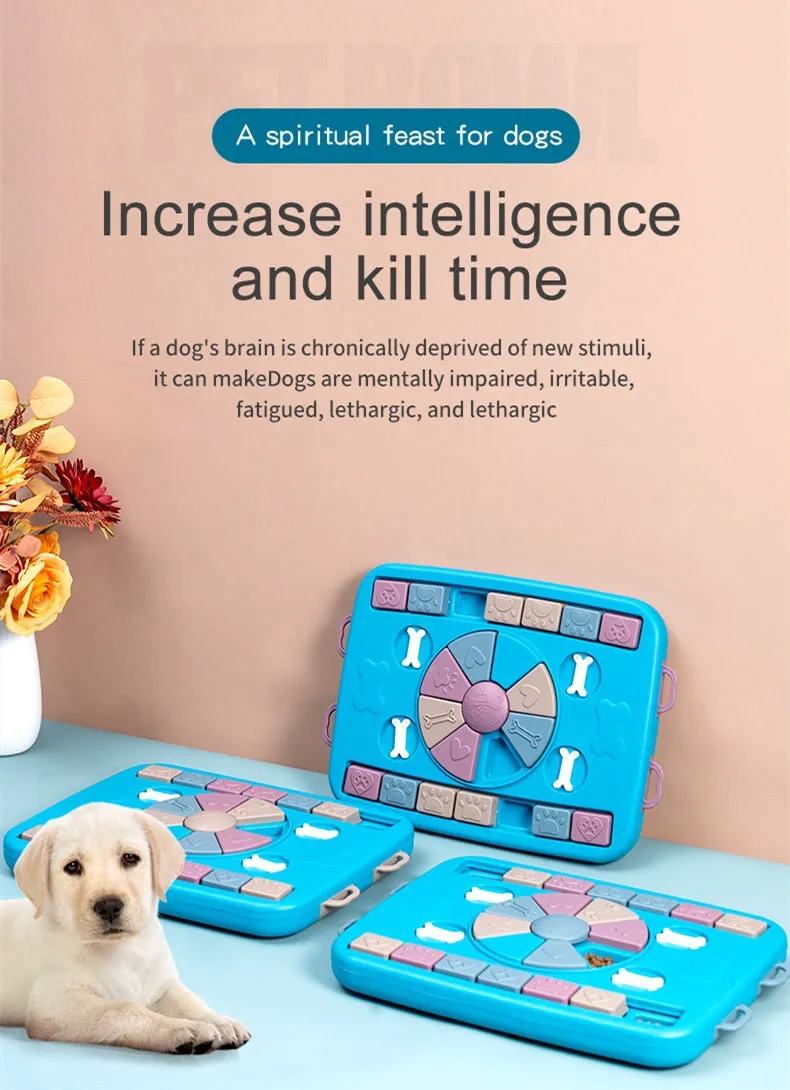 AiroPaws: Interactive Dog Puzzle Toys for Training, IQ Boost, and Endless Fun with Squeaky Surprises!