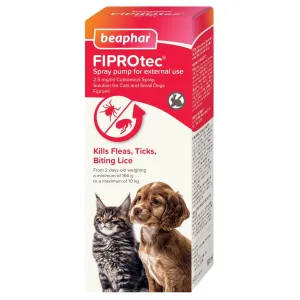 Beaphar FIPROtec® Flea & Tick Spray for Cats & Dogs 100ml