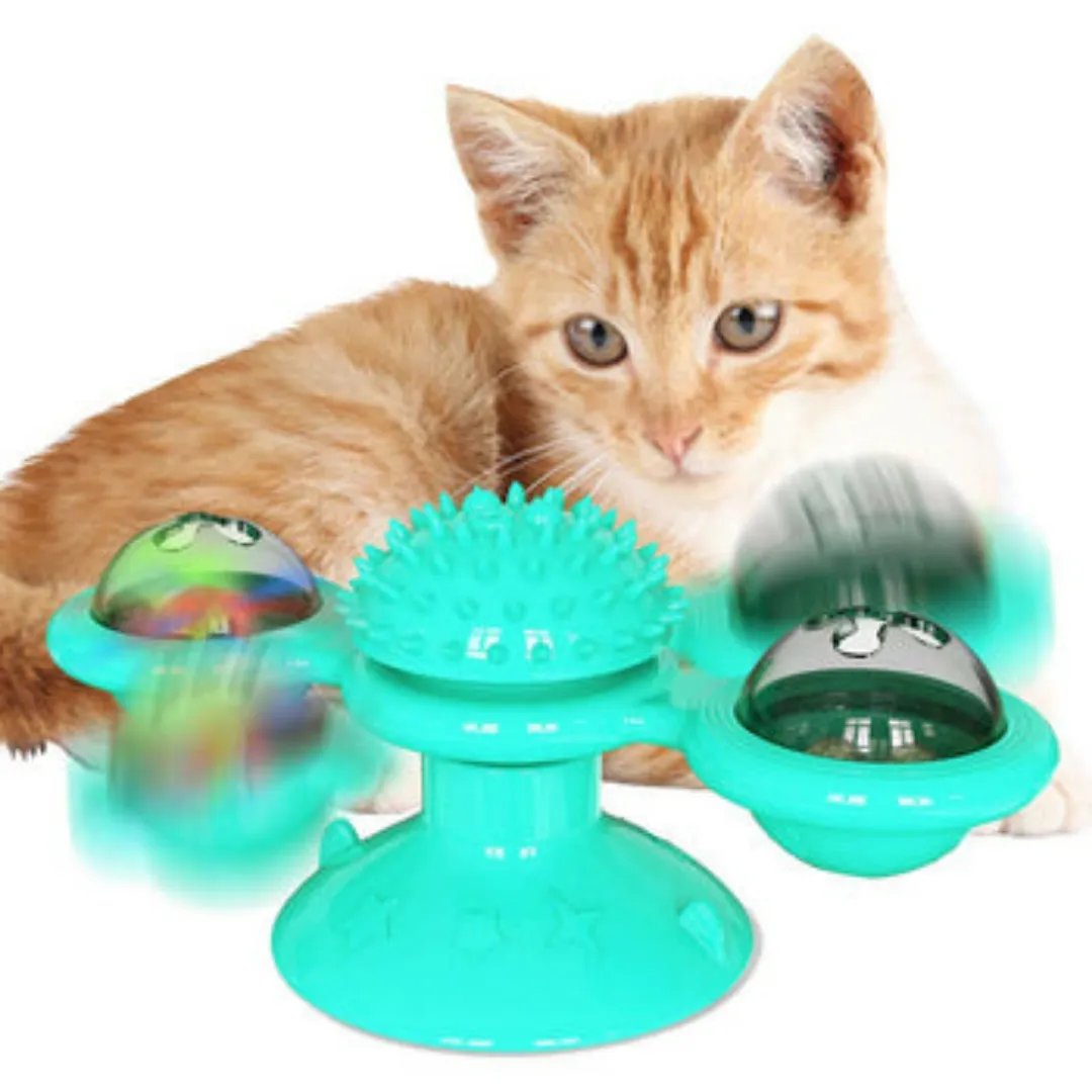 Cat Windmill Toy