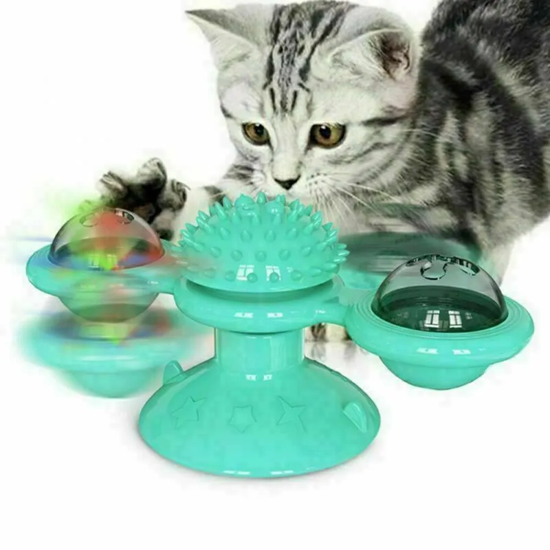 Cat Windmill Toy