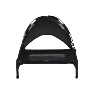 Charlie's Elevated Dog Bed With Tent Black Large