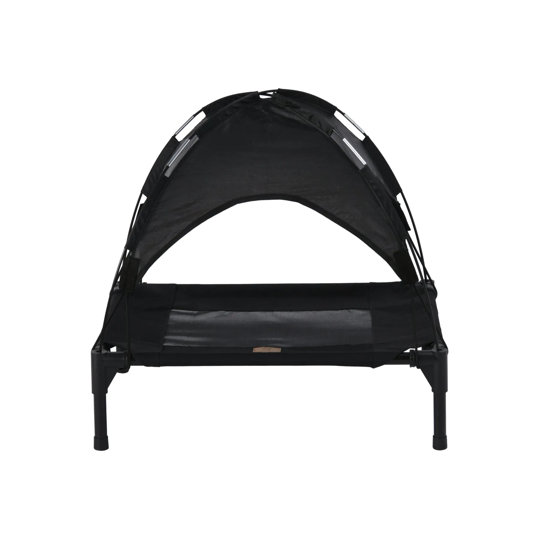 Charlie's Elevated Dog Bed With Tent Black Large