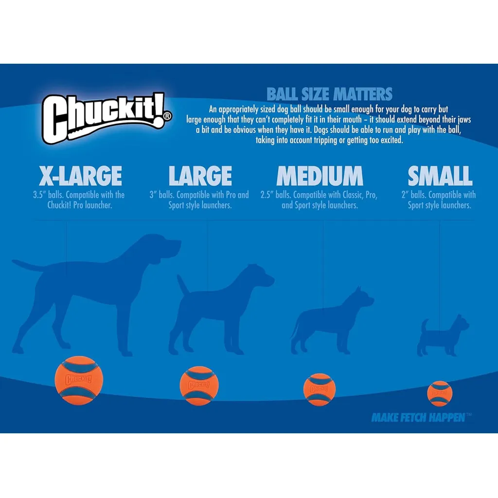 Chuckit! Breathe Air Fetch Ball Toy For Dogs - 2-Pack