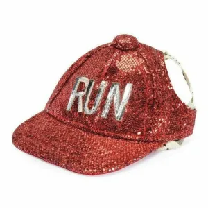 Dog cap "RUN"  -- SM