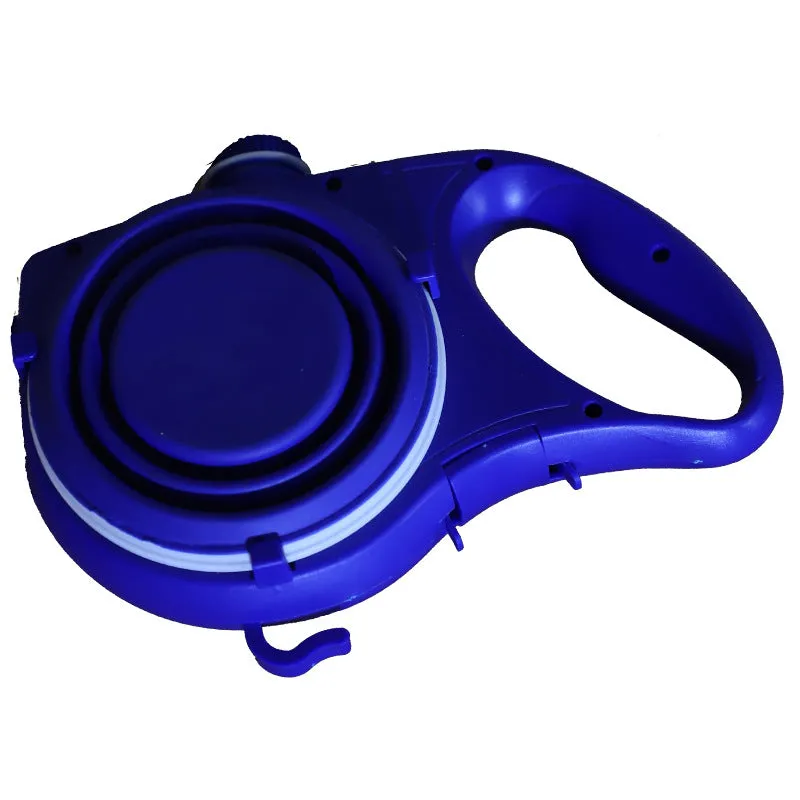 Dog Leash Automatic Retractable with Water Bottle Bowl