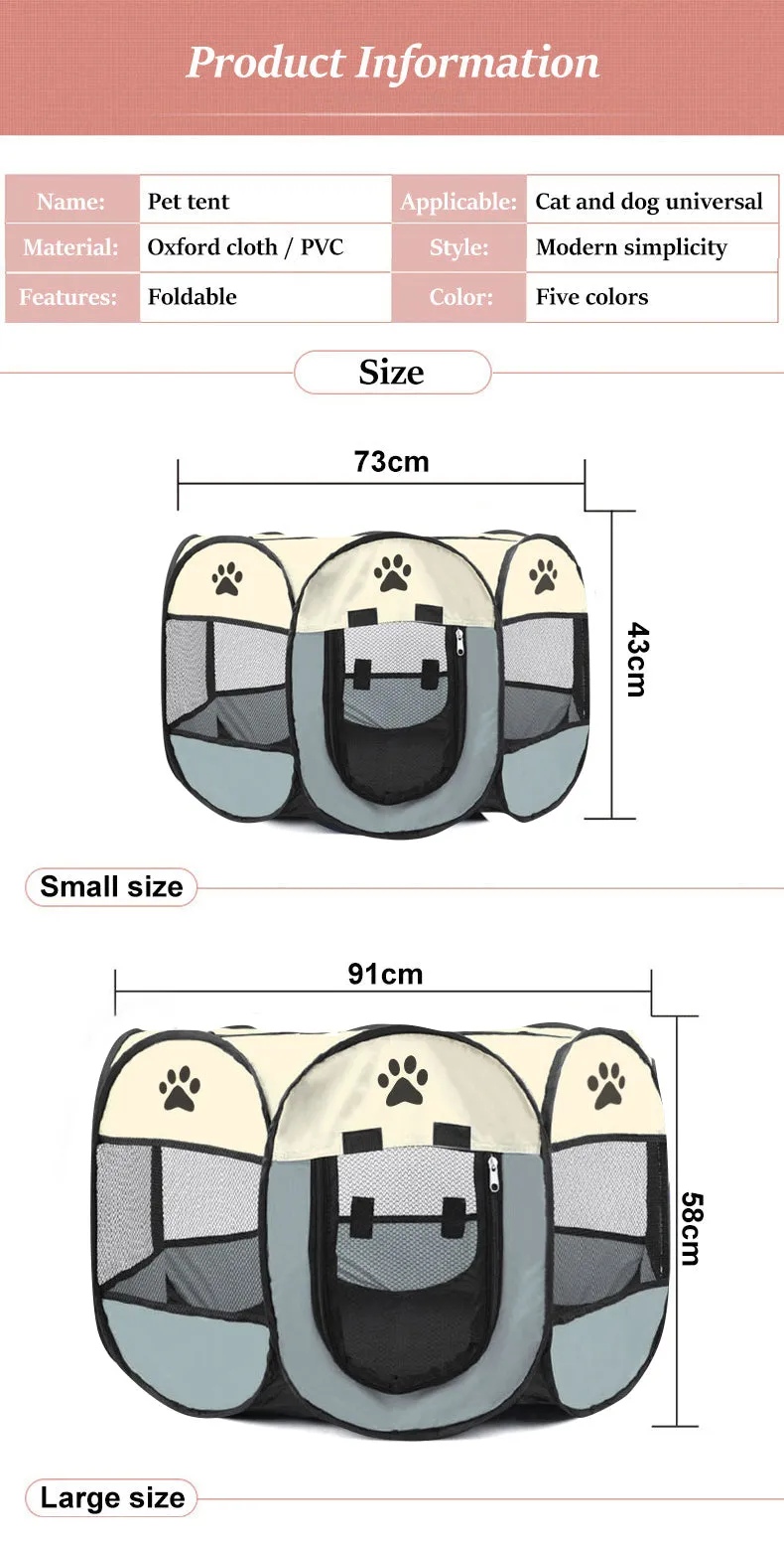 DOGGYZSTYLE Dog Shade Tent