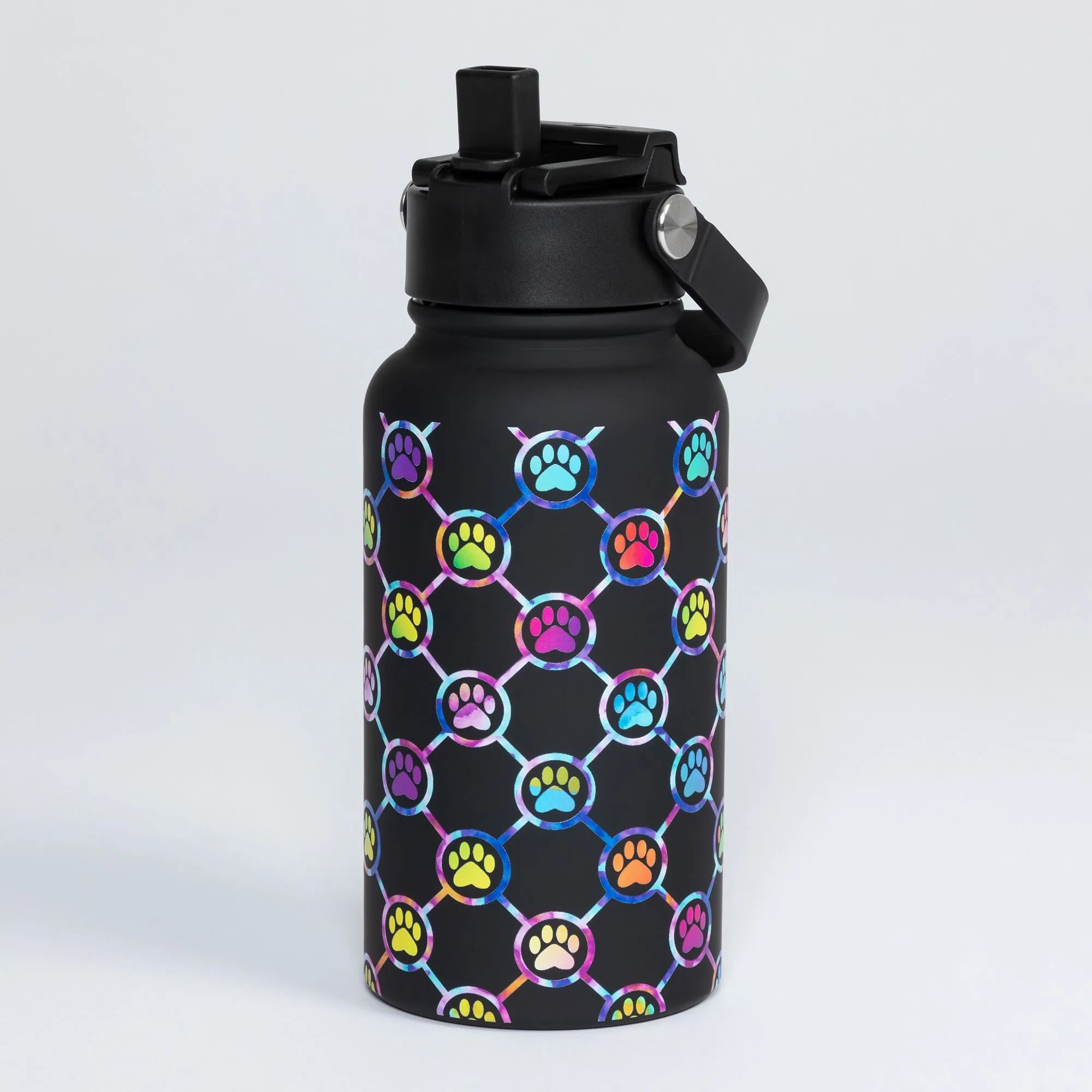 Double Wall Stainless Steel Paw Print Tumbler - 22 oz