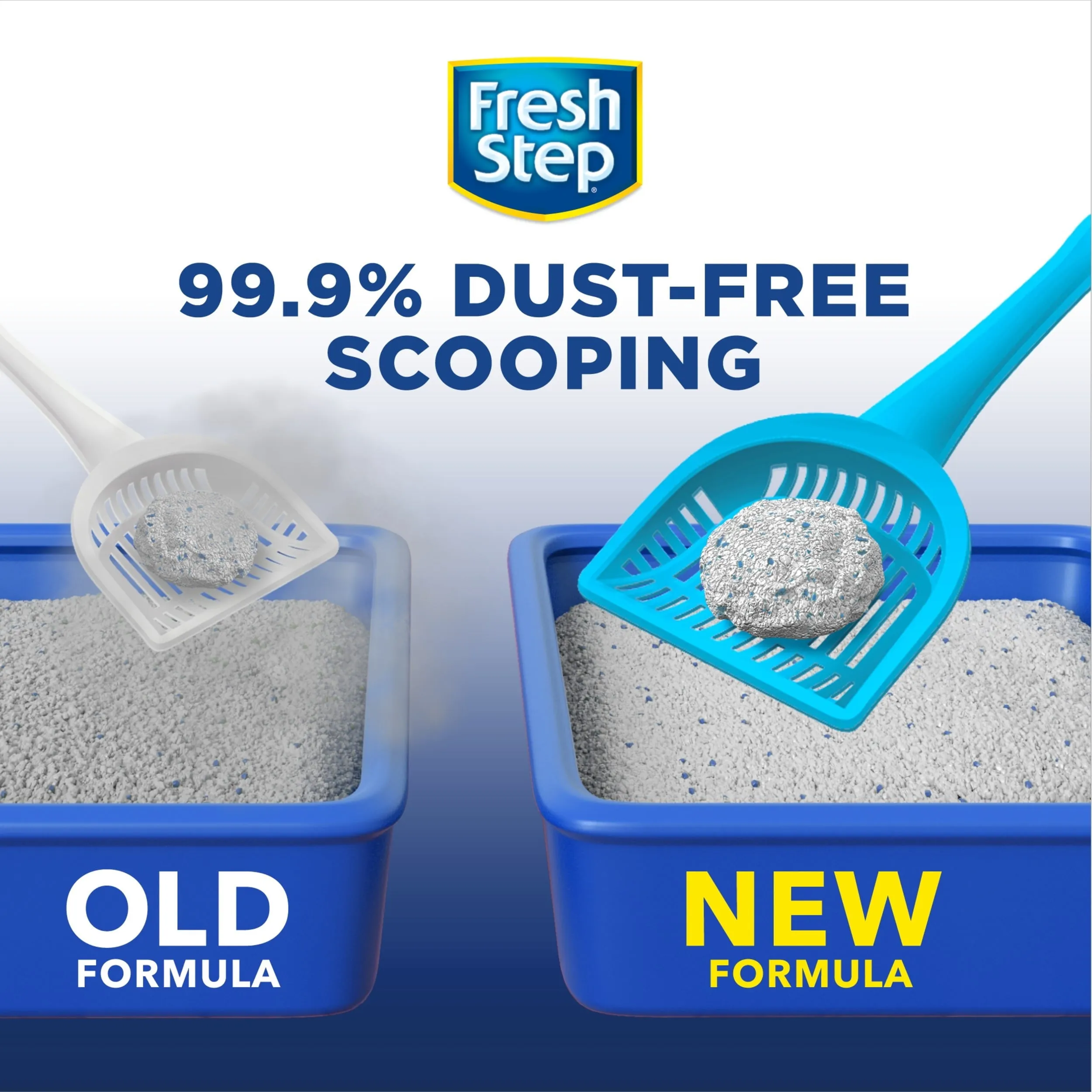 Fresh Step Extreme Scented Litter with the Power of Febreze, Clumping Cat Litter - Mountain Spring, 14 lbs