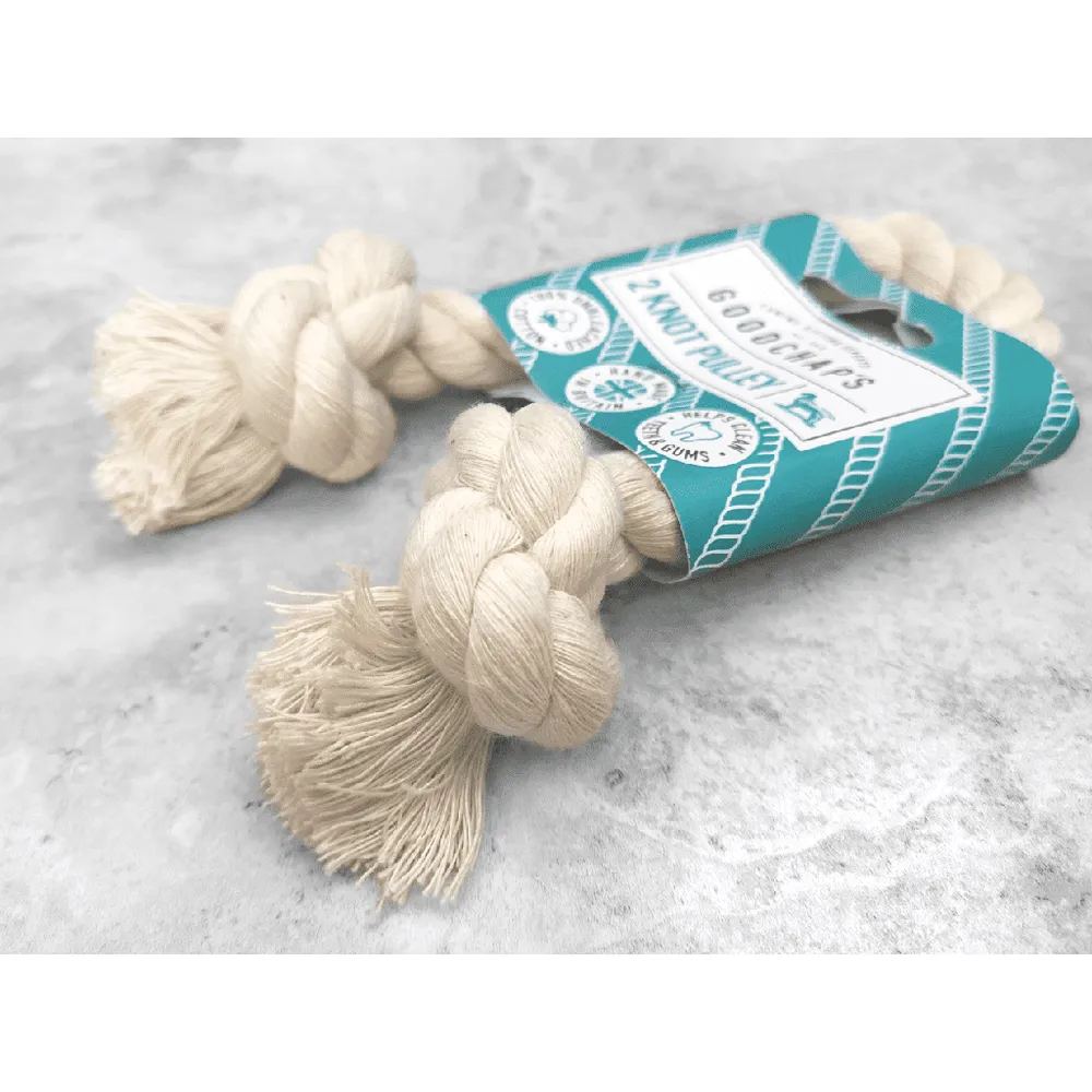 GoodChap's 2 Knot Pulley Dog Chew Toy