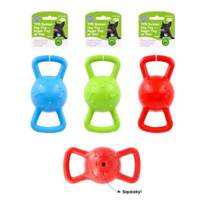 Heavy Duty TPR Rubber Dog Toy-Super Tug of War - 8.8cm x 19cm
