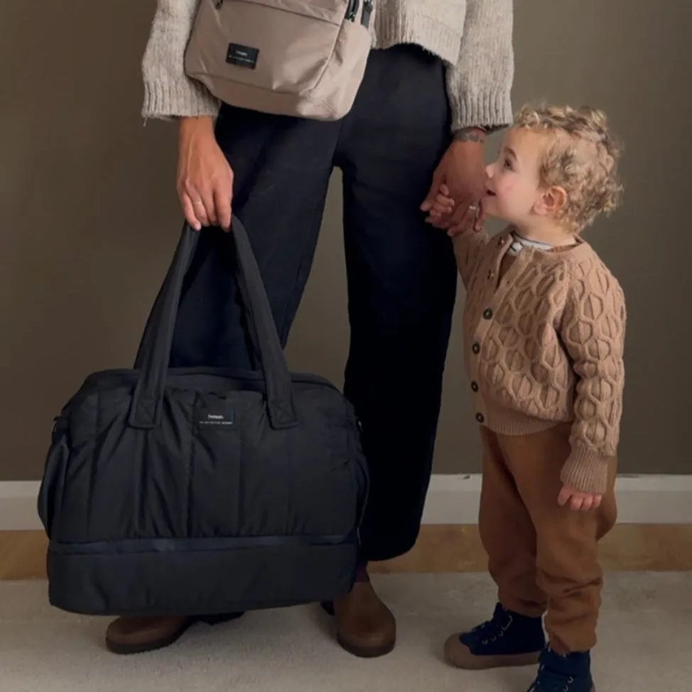 INNES Eco changing holdall with changing mat - Black