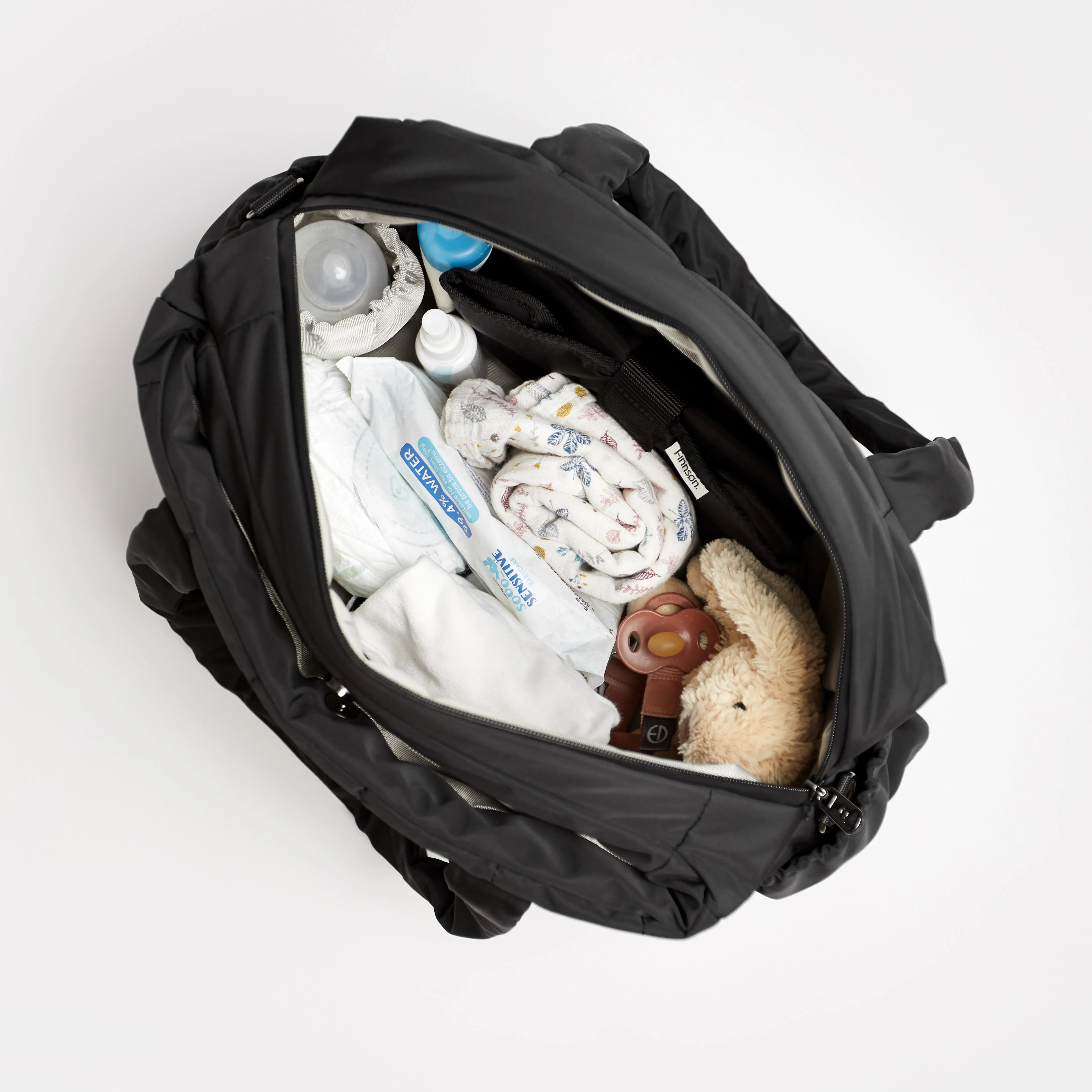 INNES Eco changing holdall with changing mat - Black
