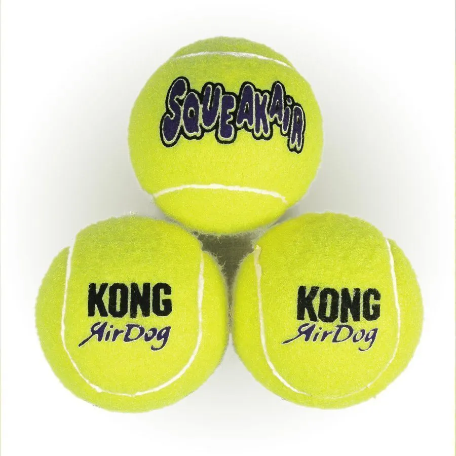 Kong SqueakAir Tennis Ball Dog Toy
