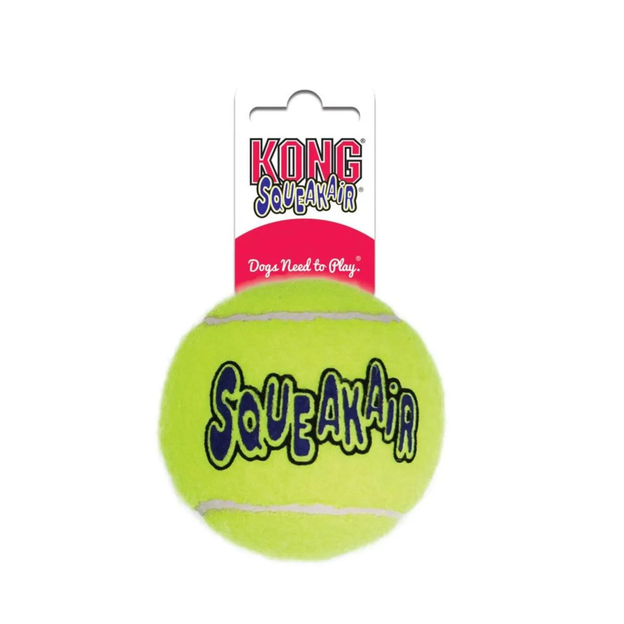 Kong SqueakAir Tennis Ball Dog Toy