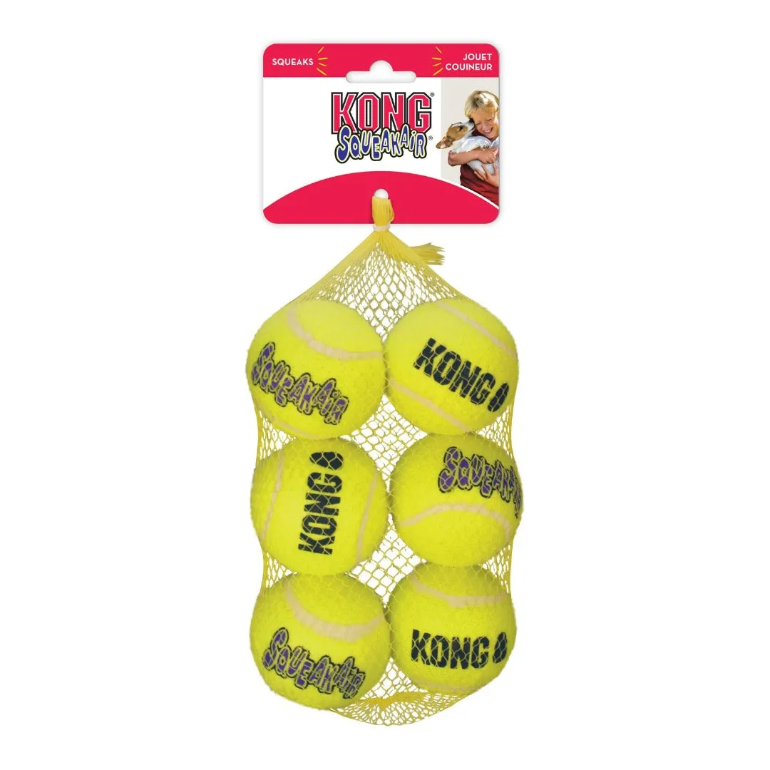Kong SqueakAir Tennis Ball Dog Toy