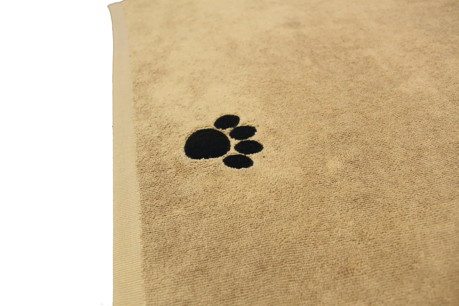 Microfiber Pet Towel, Large, 40 x 28 in, Brown