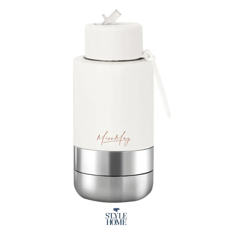'Miss May' Insulated Pet Water Bottle with 2 detachable bowls