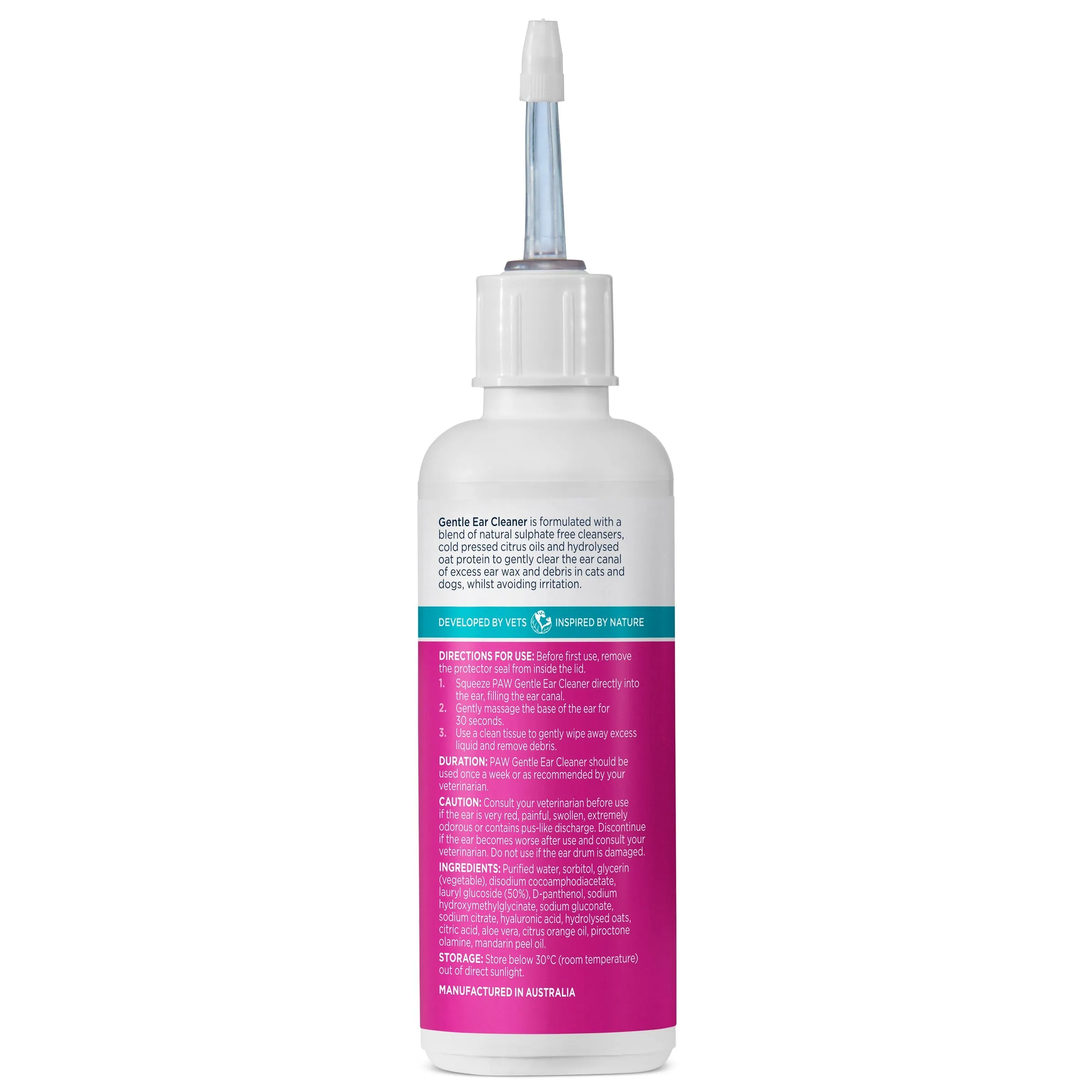 PAW by Blackmores Gentle Ear Cleaner for Cats and Dogs 120ml^^^