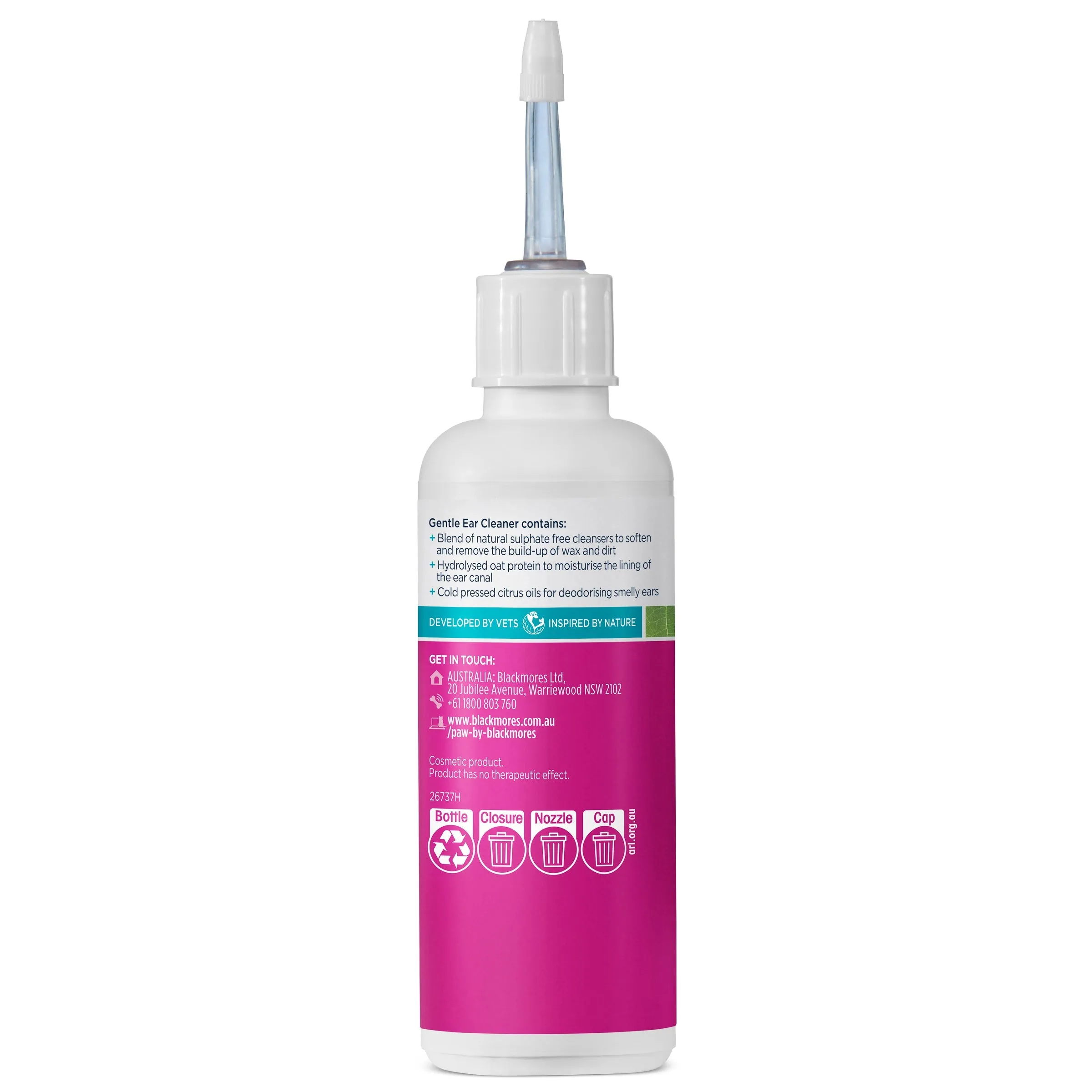 PAW by Blackmores Gentle Ear Cleaner for Cats and Dogs 120ml^^^