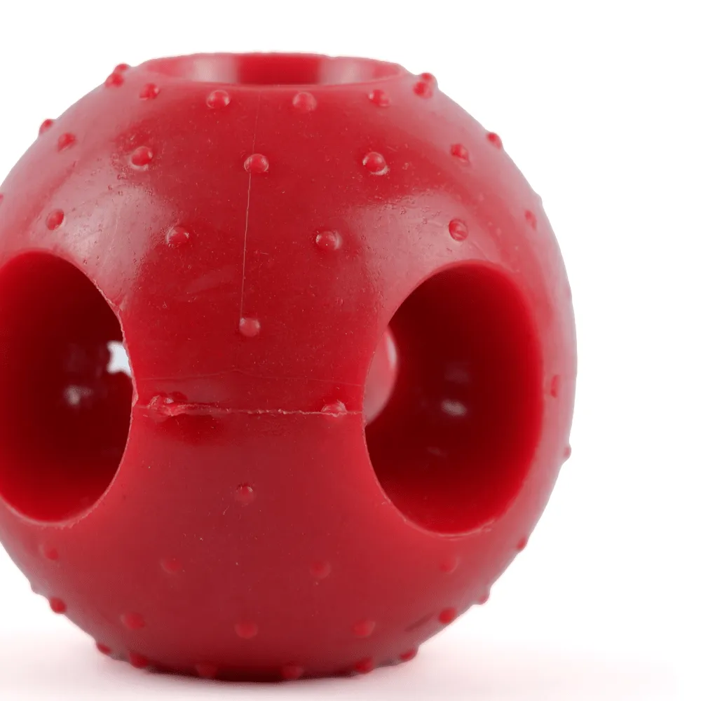 Pedigree Dentastix Oral Care Adult Treats, Nerf Bash EXO Micro Squeak Football Toy and Drools Non Toxic Rubber Hole Ball Teething Toy for Dogs Combo