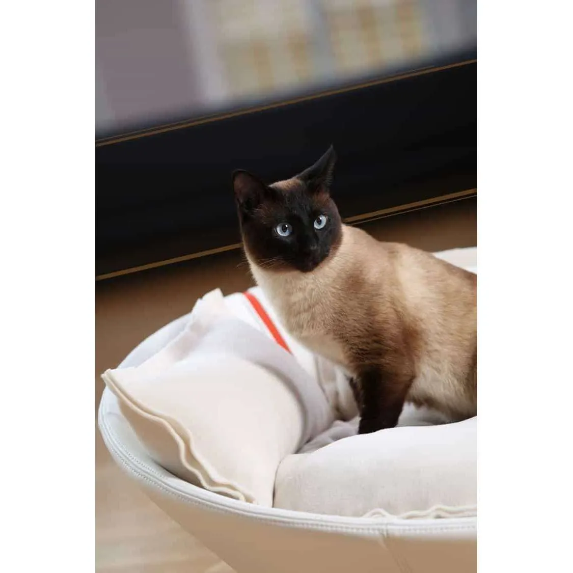 Pet Interiors Faux Leather Pet Bed MILA