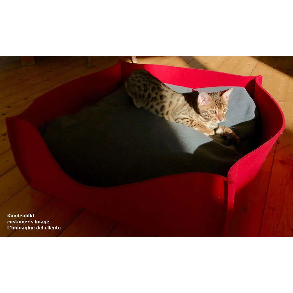 Pet Interiors Felt Cat Basket BOWL