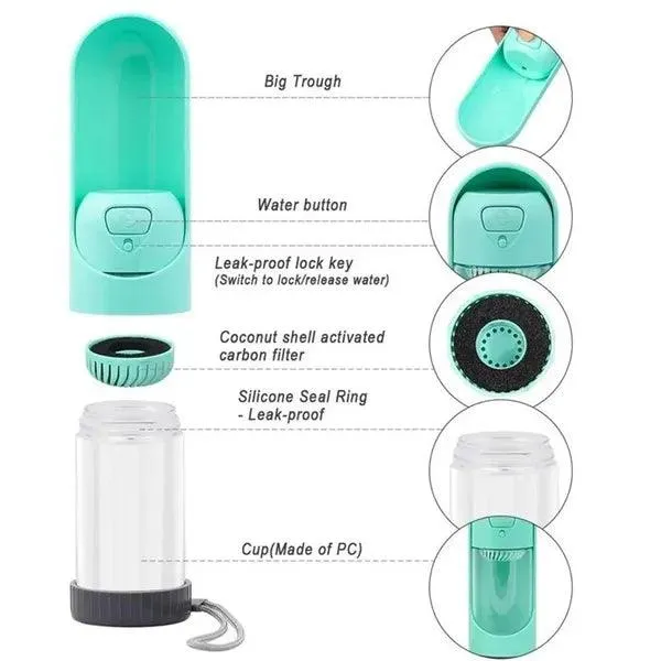 Portable Dog Drinker Bottle