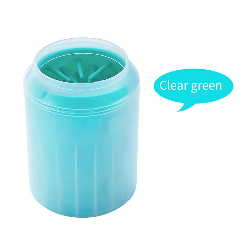 Portable Paw Cleaning Cup for Cats  Dogs Soft Silicone Paw Washer