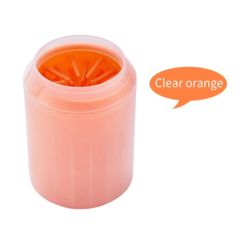 Portable Paw Cleaning Cup for Cats  Dogs Soft Silicone Paw Washer