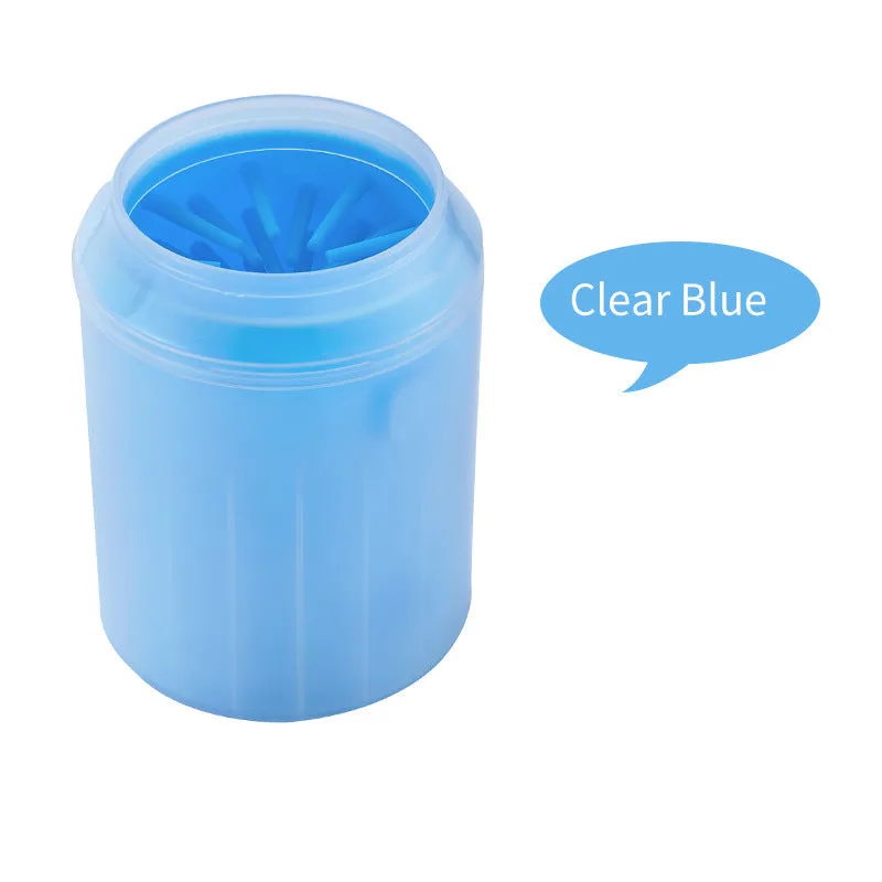 Portable Paw Cleaning Cup for Cats  Dogs Soft Silicone Paw Washer