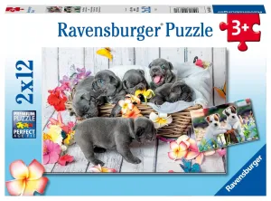 Ravensburger - Cute little furballs 2x12 pieces
