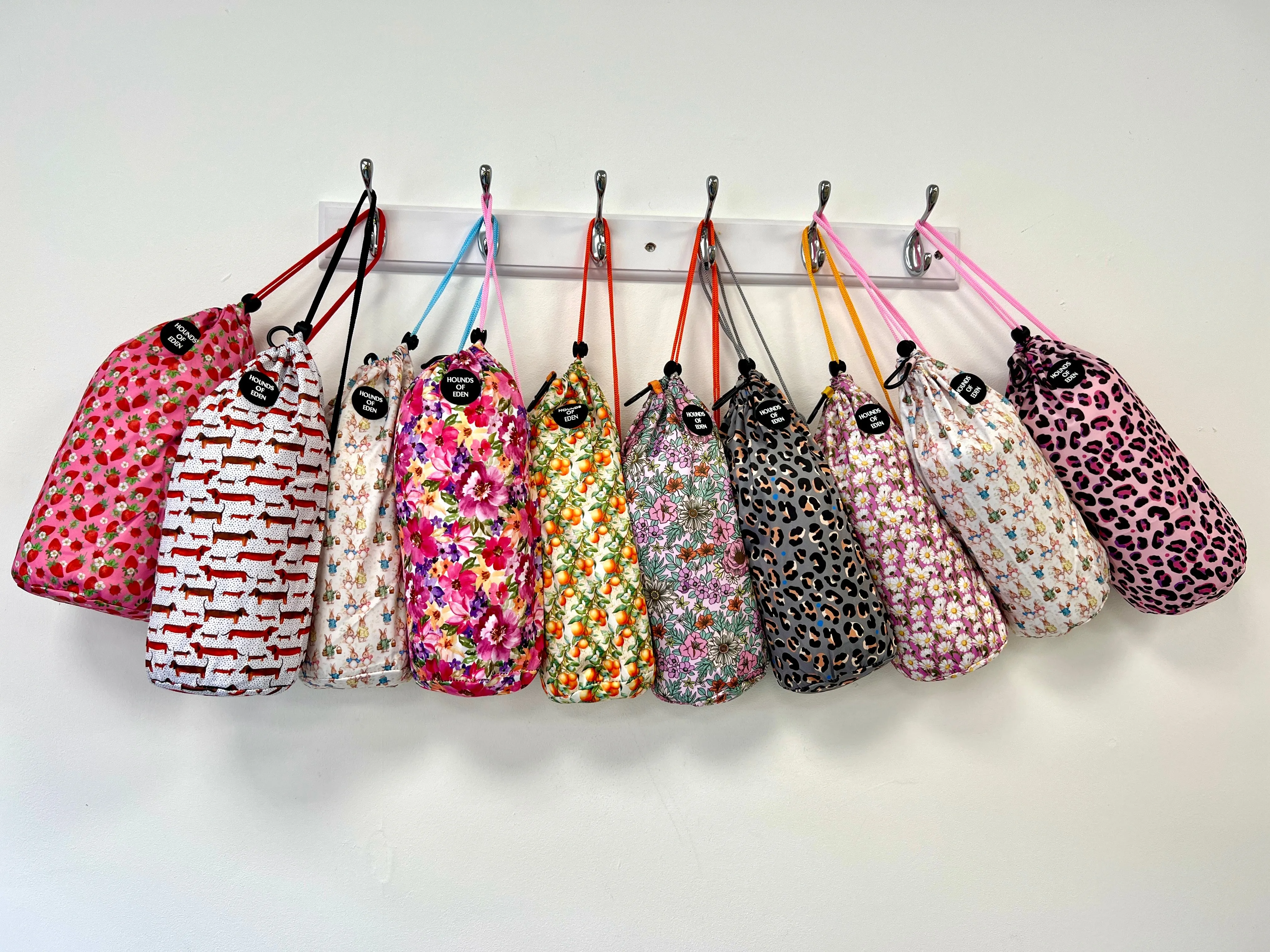 Strawberry Patch - Dog Towel   Carry Bag