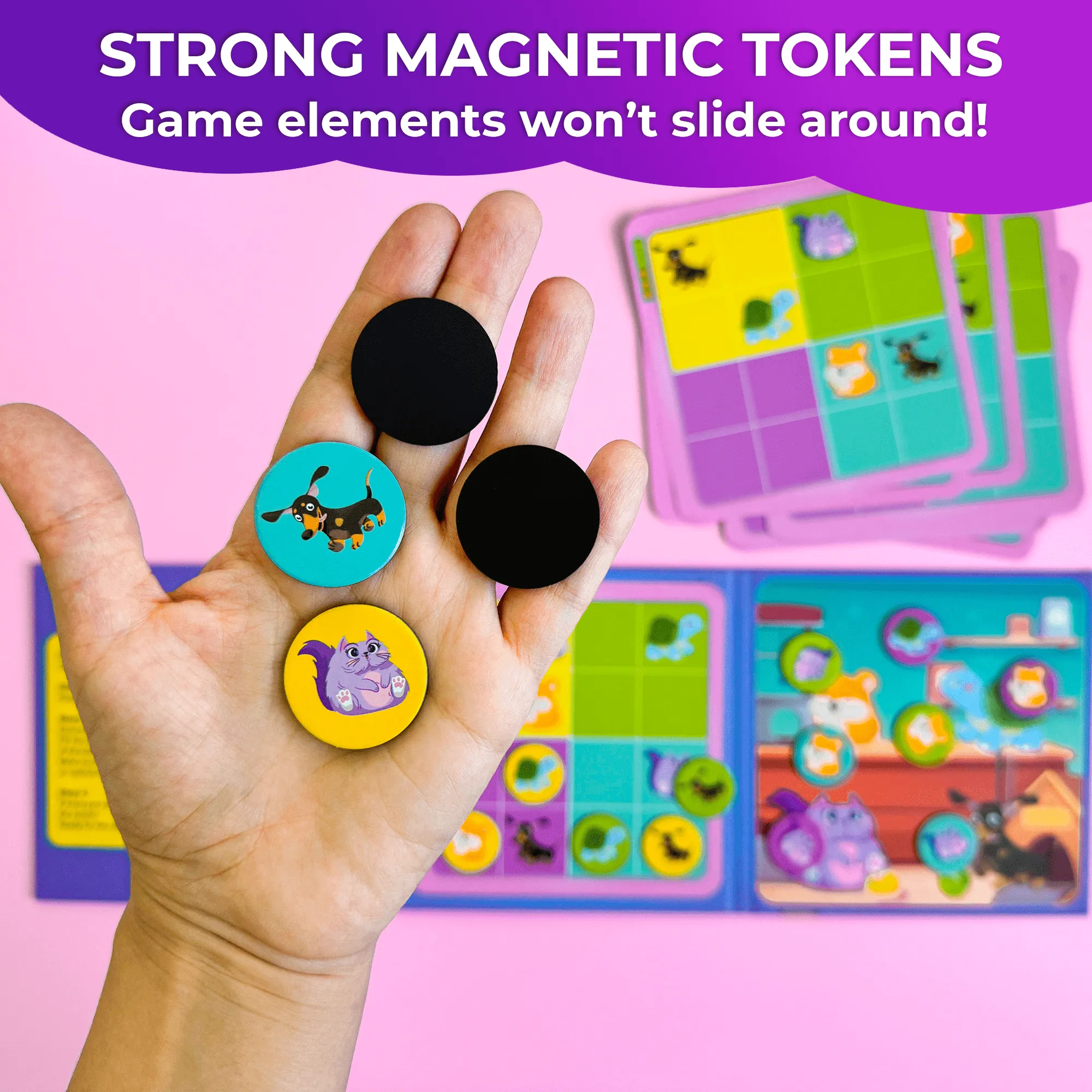 Sudoku Magnetic Puzzle Book for Kids | 20 pcs with 3 Levels