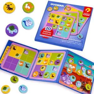 Sudoku Magnetic Puzzle Book for Kids | 20 pcs with 3 Levels