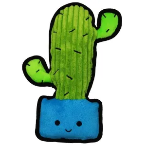 tender-tuffs Easy Grab Green Cactus Plush Dog Toy
