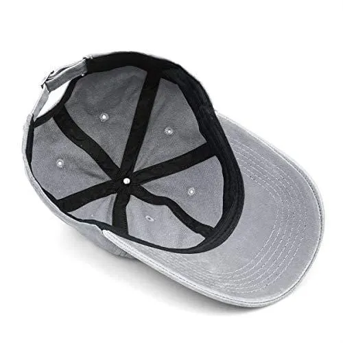 Unisex Dog Mom Vintage Jeans Adjustable Baseball Cap Cotton Denim Dad Hat